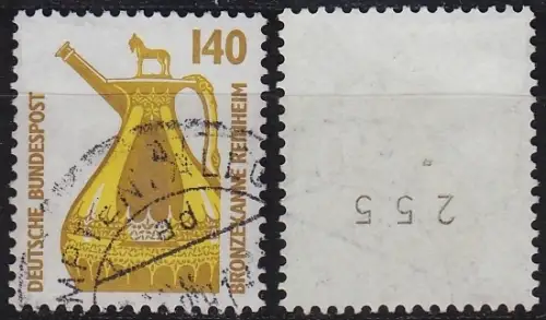 GERMANY BUND [1989] MiNr 1401 R ( O/used ) [01] Sehenswürdigkeiten