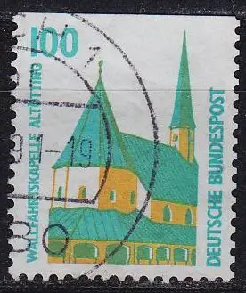 GERMANY BUND [1989] MiNr 1406 C ( O/used ) Sehenswürdigkeiten