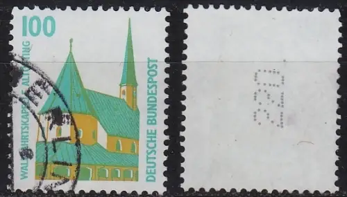 GERMANY BUND [1989] MiNr 1406 R ( O/used ) [02] Sehenswürdigkeiten