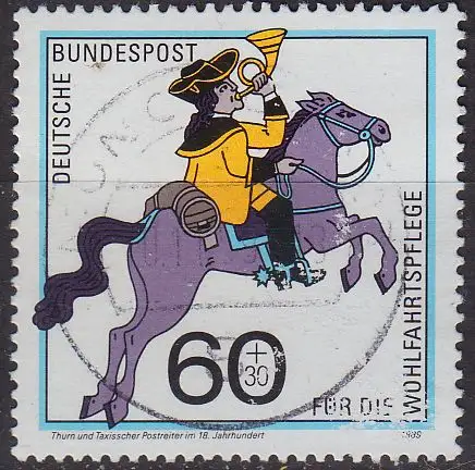GERMANY BUND [1989] MiNr 1437 ( O/used ) Post