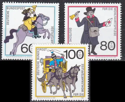 GERMANY BUND [1989] MiNr 1437-39 ( **/mnh ) Post