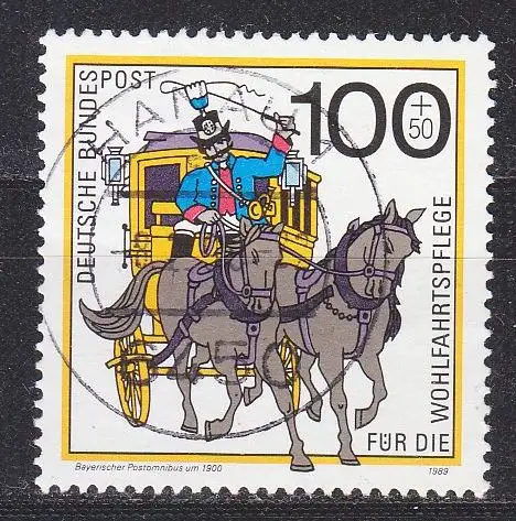 GERMANY BUND [1989] MiNr 1439 ( O/used ) Post