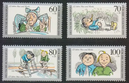 GERMANY BUND [1990] MiNr 1455-58 ( **/mnh )