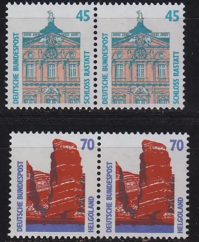 GERMANY BUND [1990] MiNr 1468-69 ( **/mnh ) [01] Sehenswürdigkeiten 2er