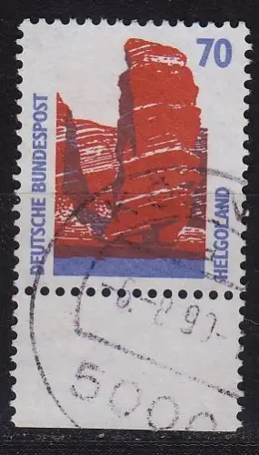 GERMANY BUND [1990] MiNr 1469 ( O/used ) [01] Sehenswürdigkeiten URand