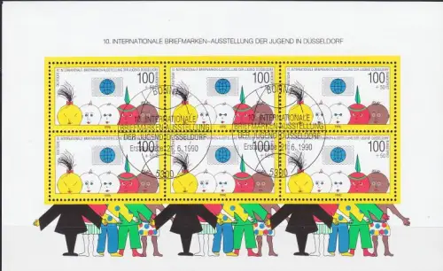 GERMANY BUND [1990] MiNr 1472 Block 21 ( Sonder-O/used )