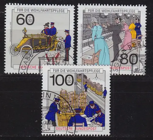 GERMANY BUND [1990] MiNr 1474-76 ( O/used ) [01] Post Ersttag