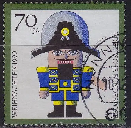 GERMANY BUND [1990] MiNr 1486 ( O/used ) Weihnachten