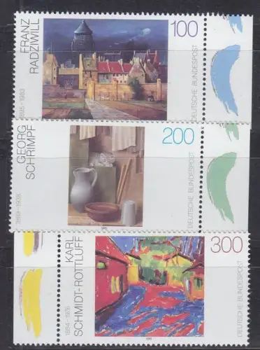 GERMANY BUND [1995] MiNr 1774-76 ( **/mnh ) Kunst