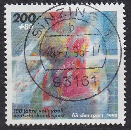 GERMANY BUND [1995] MiNr 1780 ( O/used ) Sport