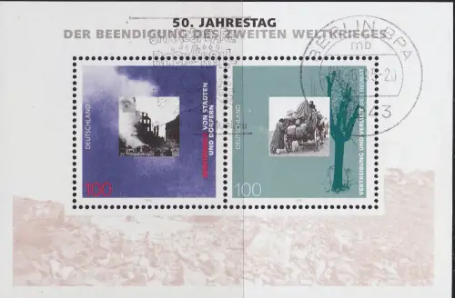 GERMANY BUND [1995] MiNr 1794-95 Block 31 ( O/used )