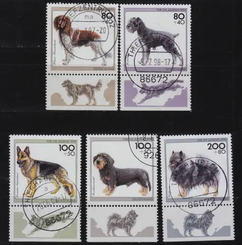 GERMANY BUND [1995] MiNr 1797-01 ( O/used ) [01] Tiere