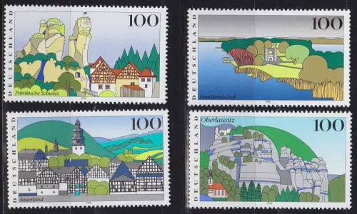 GERMANY BUND [1995] MiNr 1807-10 ( **/mnh ) Landschaft