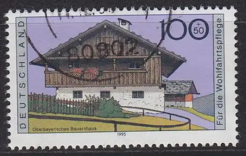 GERMANY BUND [1995] MiNr 1822 ( O/used ) Bauwerke