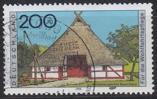 GERMANY BUND [1995] MiNr 1823 ( O/used ) Bauwerke