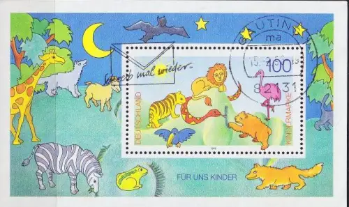 GERMANY BUND [1995] MiNr 1825 Block 34 ( O/used )
