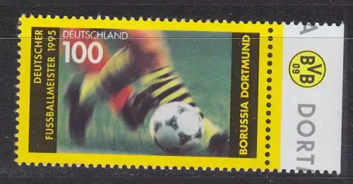 GERMANY BUND [1995] MiNr 1833 ( **/mnh ) Fußball