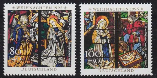 GERMANY BUND [1995] MiNr 1831-32 ( **/mnh ) Weihnachten