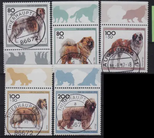 GERMANY BUND [1996] MiNr 1836-40 ( O/used ) [02] Tiere
