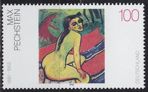 GERMANY BUND [1996] MiNr 1843 ( **/mnh ) Gemälde