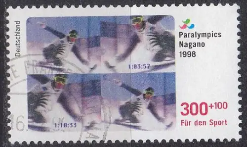 GERMANY BUND [1998] MiNr 1971 ( O/used ) Sport