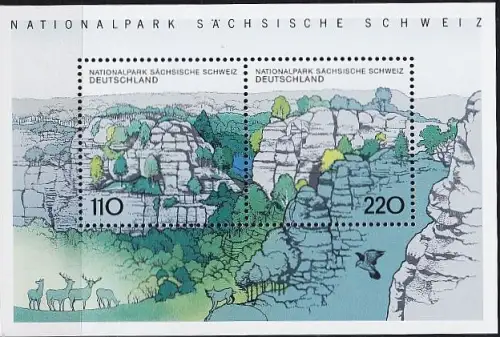 GERMANY BUND [1998] MiNr 1997-98 Block 44 ( **/mnh ) Natur