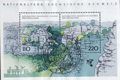 GERMANY BUND [1998] MiNr 1997-98 Block 44 ( O/used ) [01] Natur Sonder-O