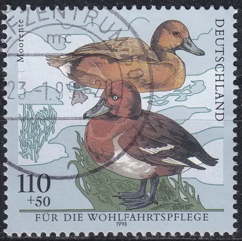 GERMANY BUND [1998] MiNr 2017 ( O/used ) Vögel
