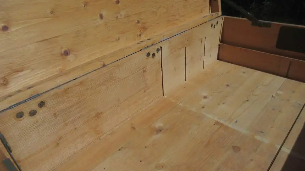  Transportkiste Holzkiste Bundeswehr für Ausbildung  Funksprechbetrieb 60-80er 11