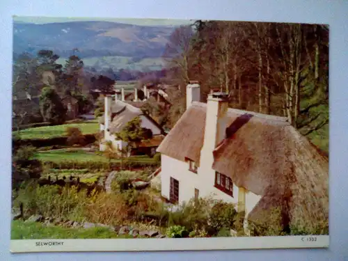 Selworthy England Grossbritannien (1981 gelaufen) Ansichtskarte