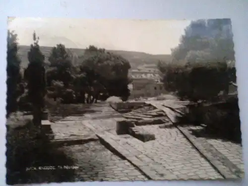 Knossos Theater Griechenland (gelaufen) Kreta Ansichtskarte