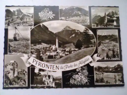 Pfronten die Perle des Allgäus - Mehrbildkarte (1968 gelaufen) Ansichtskarte