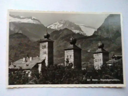 Brig Stockalperschloss Wallis Schweiz (ungelaufen) Ansichtskarte