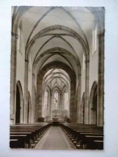 Bad Kissingen - Inneres der Herz-Jesu-Kirche (ungelaufen) Ansichtskarte