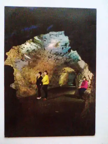 Tapolca - Höhlenteich - Teich Grotte - Höhlenteiche von Tapolca - Balaton Plattensee Ungarn (ungelaufen) Postkarte / Ansichtskarte