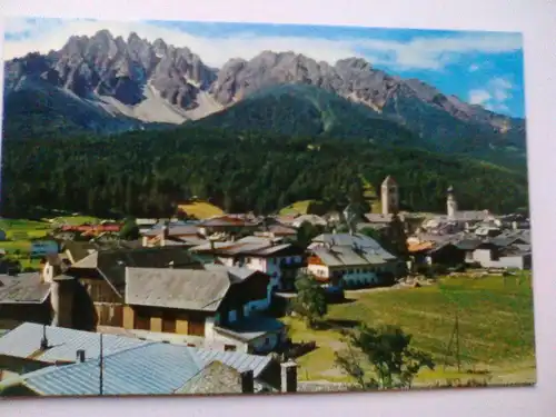 Innichen - Panorama Pulstertal San Candido 1175 m - Trentino-Südtirol Italien (ungelaufen, aber 1976 etwas beschrieben) Ansichtskarte
