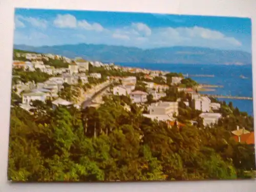 Crikvenica - Panorama - ehem. Jugoslawien / Kroatien (gelaufen) Ansichtskarte