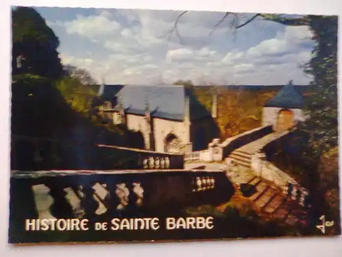 Le Faouet - Kapelle Sainte-Barbe - Chapelle - Histoire de Sainte Barbe - Bretagne Morbihan Frankreich (ungelaufen) Ansichtskarte