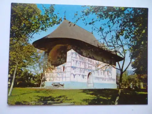 Arbore bei Solca bei Suceava - Klosterkirche Luca Arbore - Rumänien (ungelaufen) Ansichtskarte