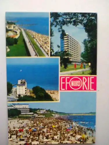 Eforie Nord - Strand etc. Mehrbildkarte - Rumänien (ungelaufen) Ansichtskarte