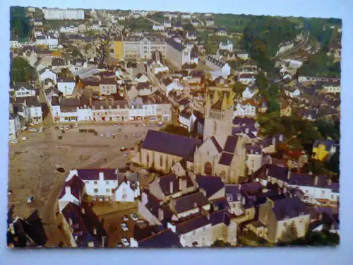 Quimperlé - Haute ville - Luftaufnahme - Bretagne Frankreich (ungelaufen) Ansichtskarte