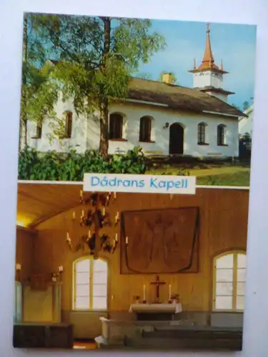 Dalarna - Dadrans Kapelle - Schweden - Mehrbildkarte (ungelaufen) Ansichtskarte