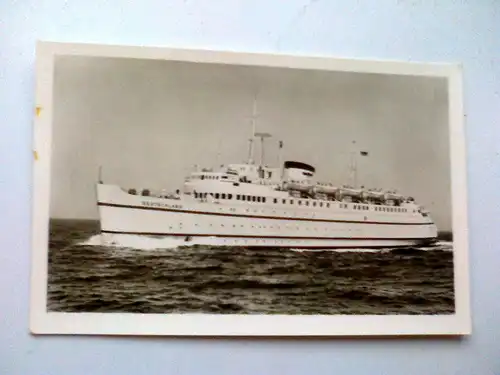 Schiff Bundesbahn-Hochsee-Fährschiff Deutschland - Bundesbahn-Hochsee-Faehrschiff (ungelaufen) Postkarte / Ansichtskarte