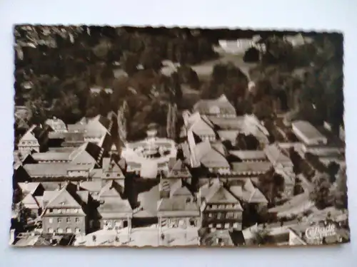 Bad Nauheim - Sprudelhof und Kurhaus - Luftaufnahme - 	Hessen (ca. 1955 gelaufen) Ansichtskarte – Buch gebraucht kaufen