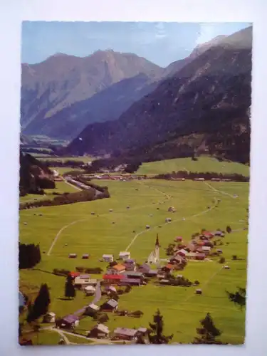 Stockach im Lechtal- Panorama - Österreich Tirol (1968 gelaufen) Ansichtskarte