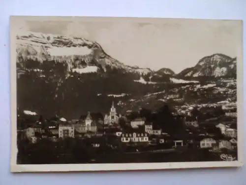 Gex - Gesamtansicht unter Schnee - Vue generale sous la neige - Frankreich Ain (ungelaufen) Ansichtskarte