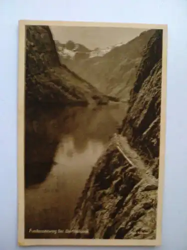 Funtenseeweg bei Bartholomä - Bayern (1926 gelaufen) Ansichtskarte