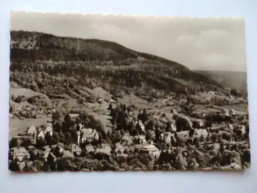 Bad Orb im Spessart - Blick auf den Wintersberg - Hessen (1954 gelaufen) Ansichtskarte