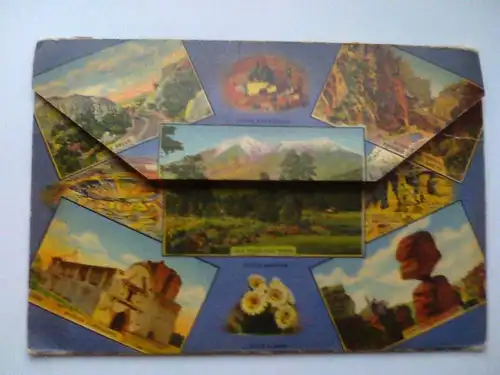 Arizona - Postkarten LEPORELLO mit 18 Bildern - Americas Wonderland - Leporello-Fotobuch im Postkartenformat - Amerika USA (gelaufen)