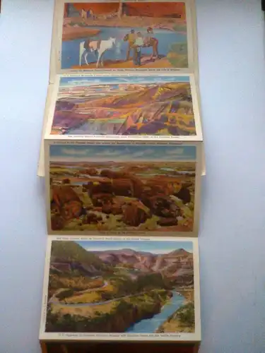 Arizona - Postkarten LEPORELLO mit 18 Bildern - Americas Wonderland - Leporello-Fotobuch im Postkartenformat - Amerika USA (gelaufen)